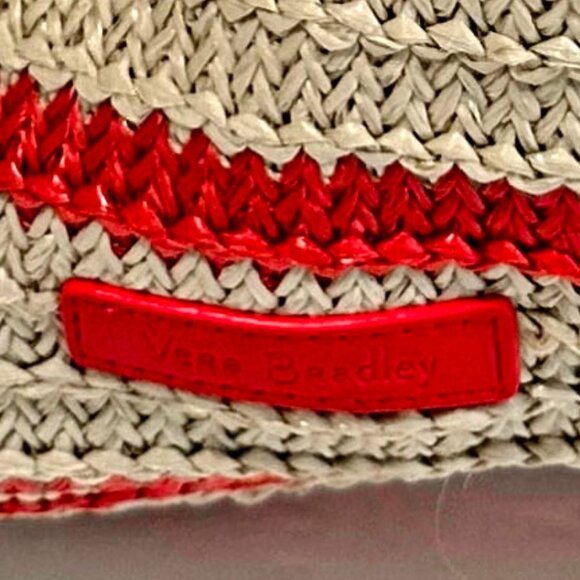 Vera Bradley Rumba Straw Beach Tote - Picture 5 of 9